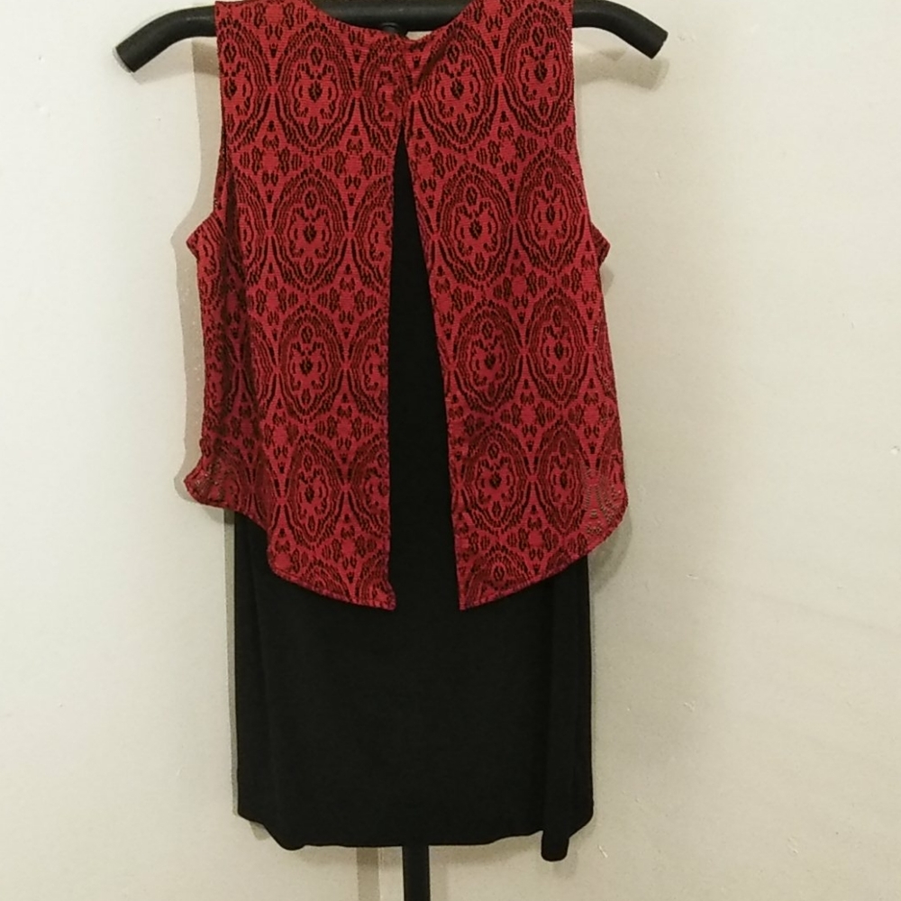 Studio Works sleeveless lace dress